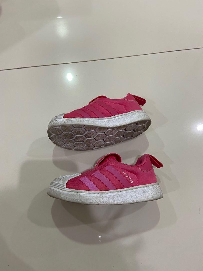 Adidas superstar discount pink size 5.5