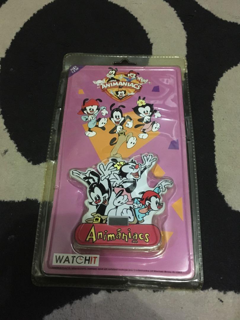 Animaniacs mini clock (Category: Clocks) located in Manila. Submitted by boyhet.thrift15 (Listing ID 1174236123, Image 1). Description: Animaniacs mini clip clock (sealed) selling 800.
