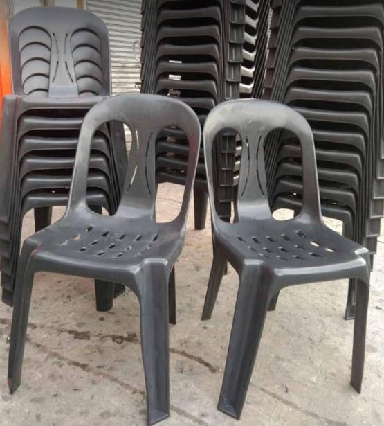 Apollo Monoblock Chairs Off White, Furniture & Home Living, Furniture, Chairs on Carousell
