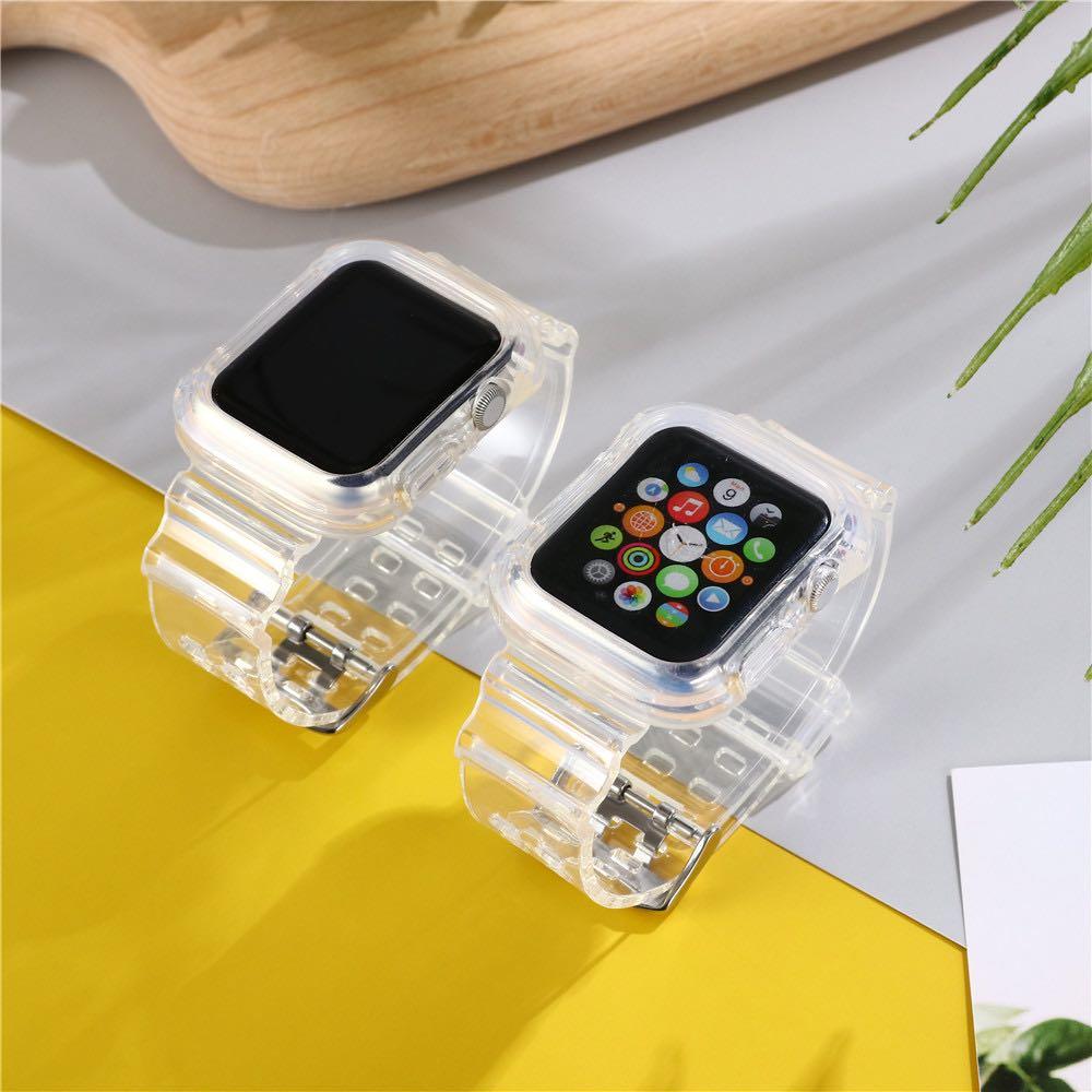 Iwatch clearance transparent strap