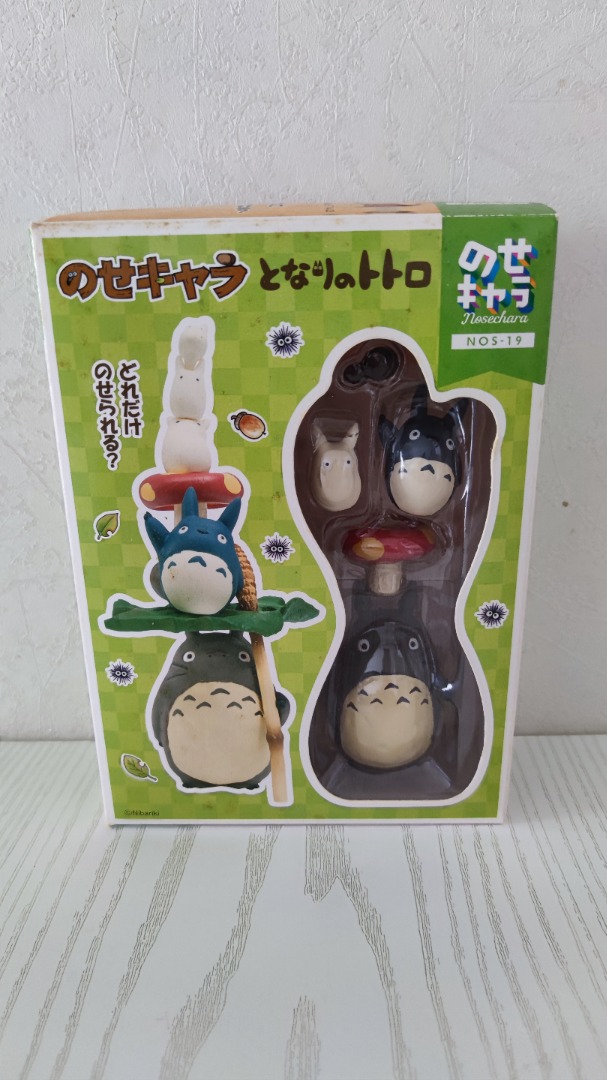 My Neighbor Totoro Nosechara Stacking Figure Set