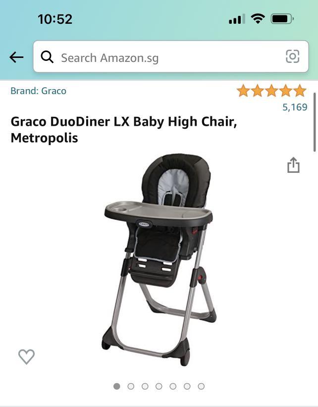 Graco metropolis high hotsell chair