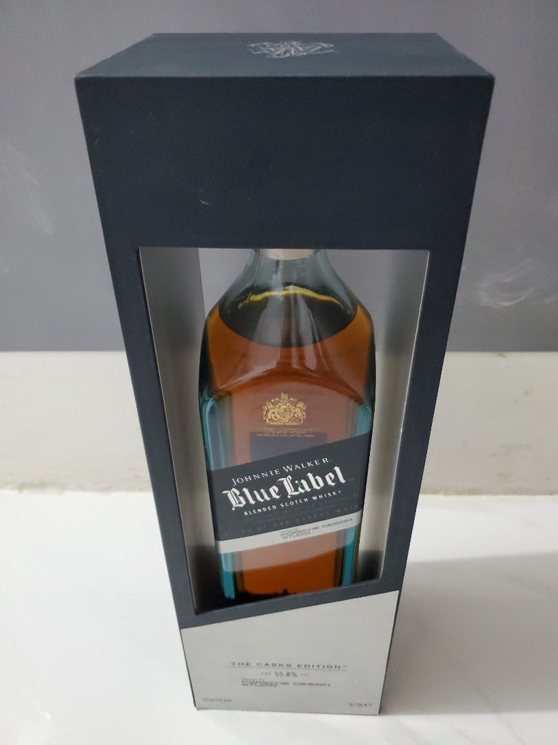 Blue Label PORSCHE DESIGN STUDIO, 嘢食& 嘢飲, 酒精飲料- Carousell