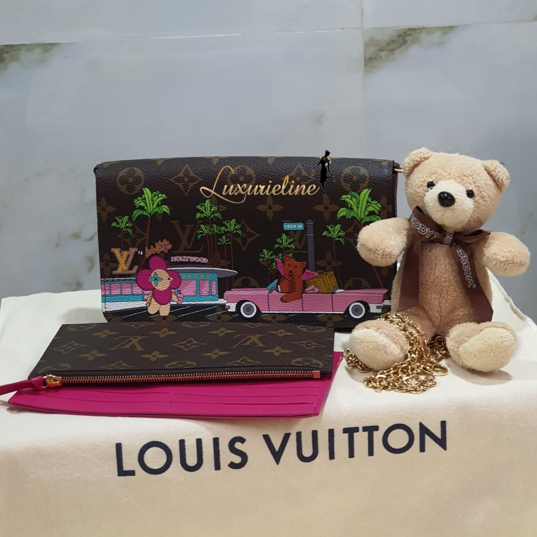 LOUIS VUITTON FELICIE POCHETTE WOC, Luxury, Bags & Wallets on Carousell