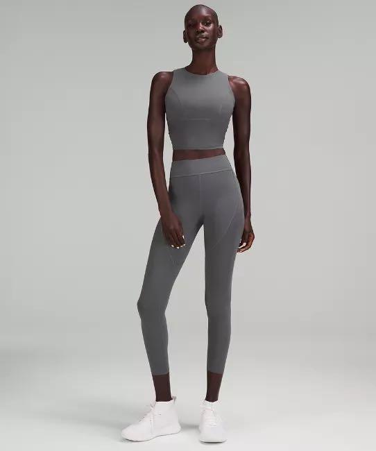 BNWT lululemon LAB Nulux and Mesh High-Rise Tight 25 (4), Women's Fashion,  Activewear on Carousell