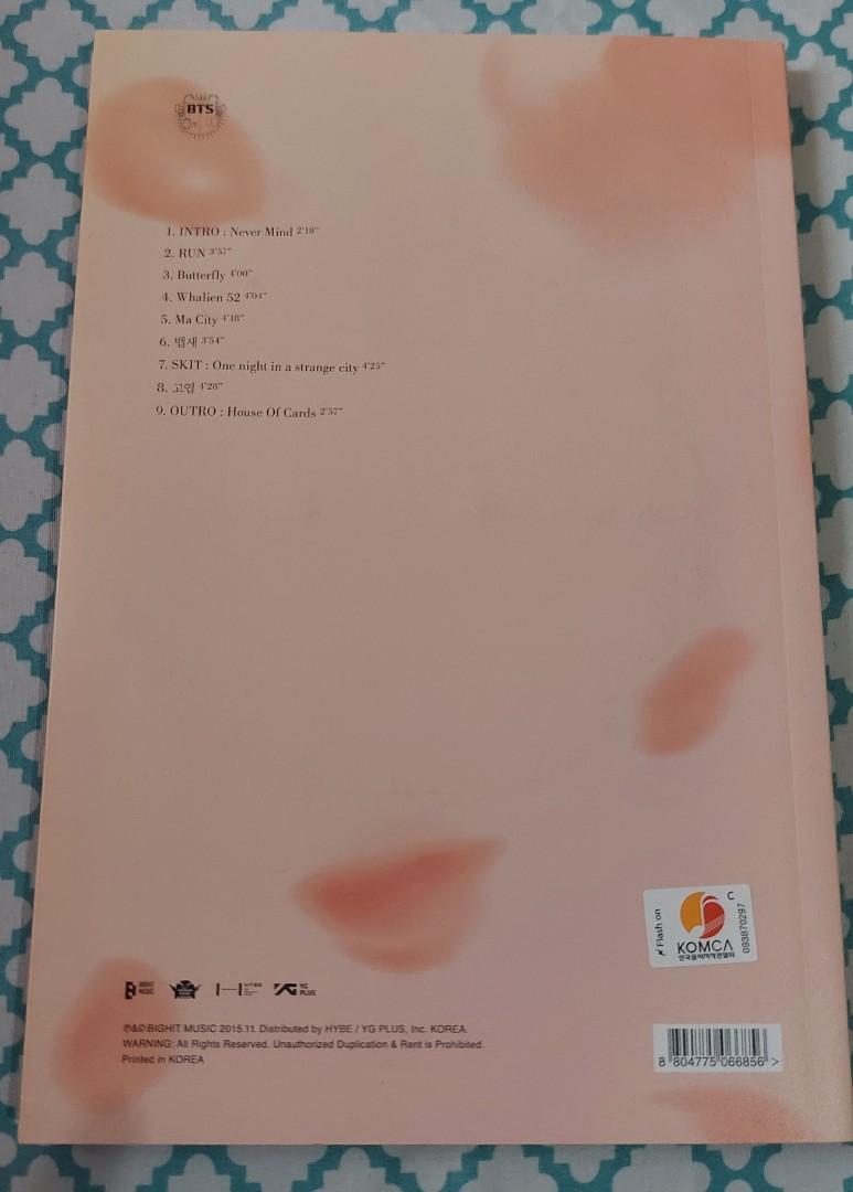 BTS ALBUM UNSEALED: HYYH PT2 PEACH VERSION (Category: CDs & DVDs) located in Quezon City. Submitted by tigerlilyjeon (Listing ID 1174161037, Image 2). Description: All items are official, onhand, and ready to ship. Item in mint condition. Just arrived last June 2022 from Weverse shop..