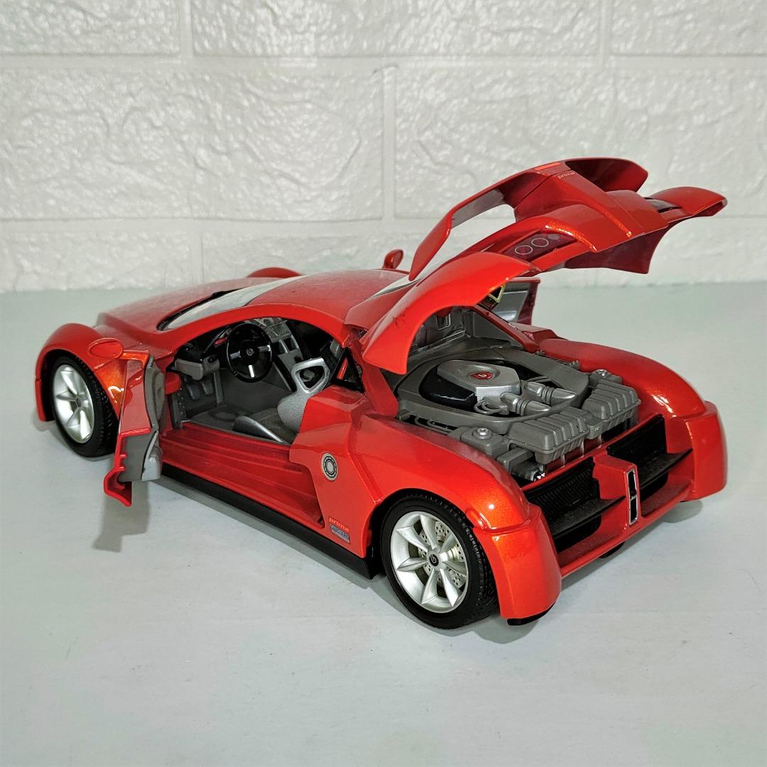 2002 Burago 1/18 Scale Prima Giugiaro Design Metallic Orange