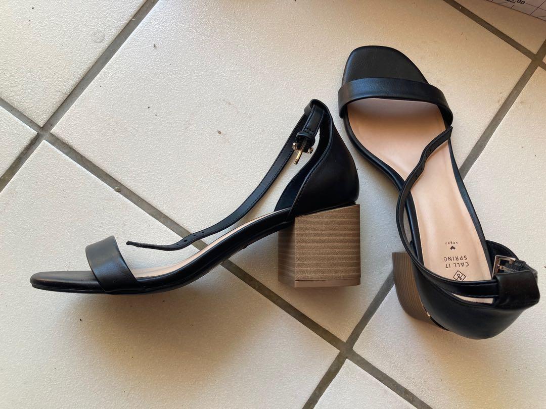 Call it Spring Block Heels