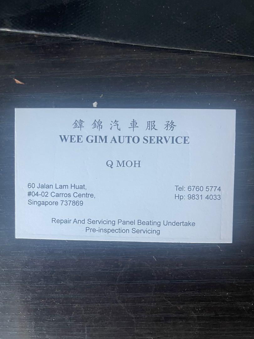 Car services (Category: Fluid & Filter Services) located in Singapore. Submitted by poolman51 (Listing ID 1174220708, Image 1). Description: Bring your own oil just pay $28 for the service… he is old uncle charge cheap Labour for just 3 meal ….