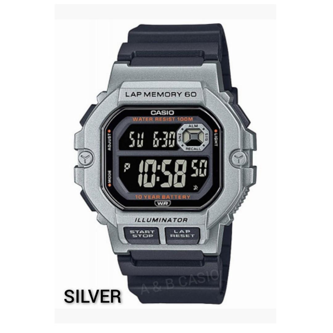 CASIO WS140 LAP MEMORY 60 Men s Fashion Watches Accessories