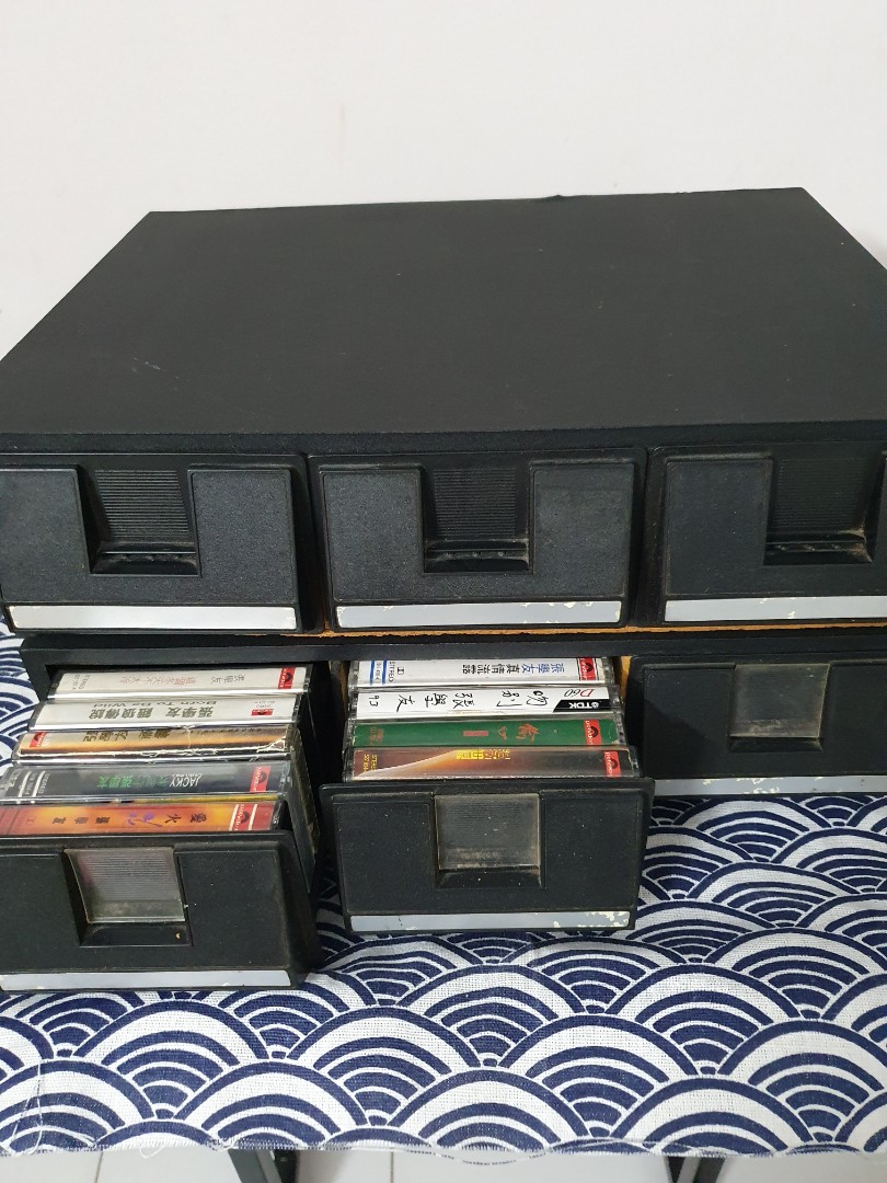 Cassette Tape Storage Box, Hobbies & Toys, Music & Media, Music