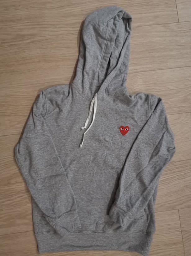 Cdg best sale play hoodie