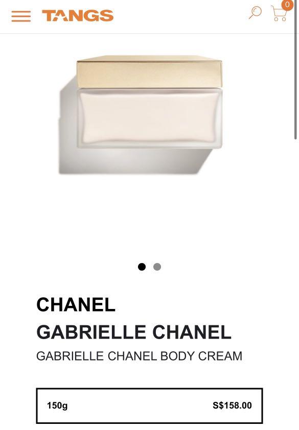 Gabrielle chanel body cream deals
