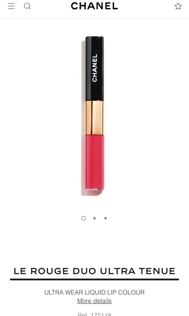 Chanel Le Rouge Duo Ultra Tenue - Burning Red