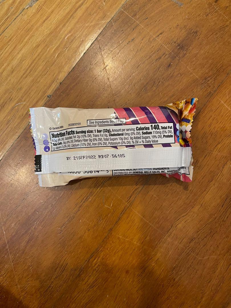 Chex Mix Birthday Cake Bar, Food & Drinks, Packaged & Instant Food on