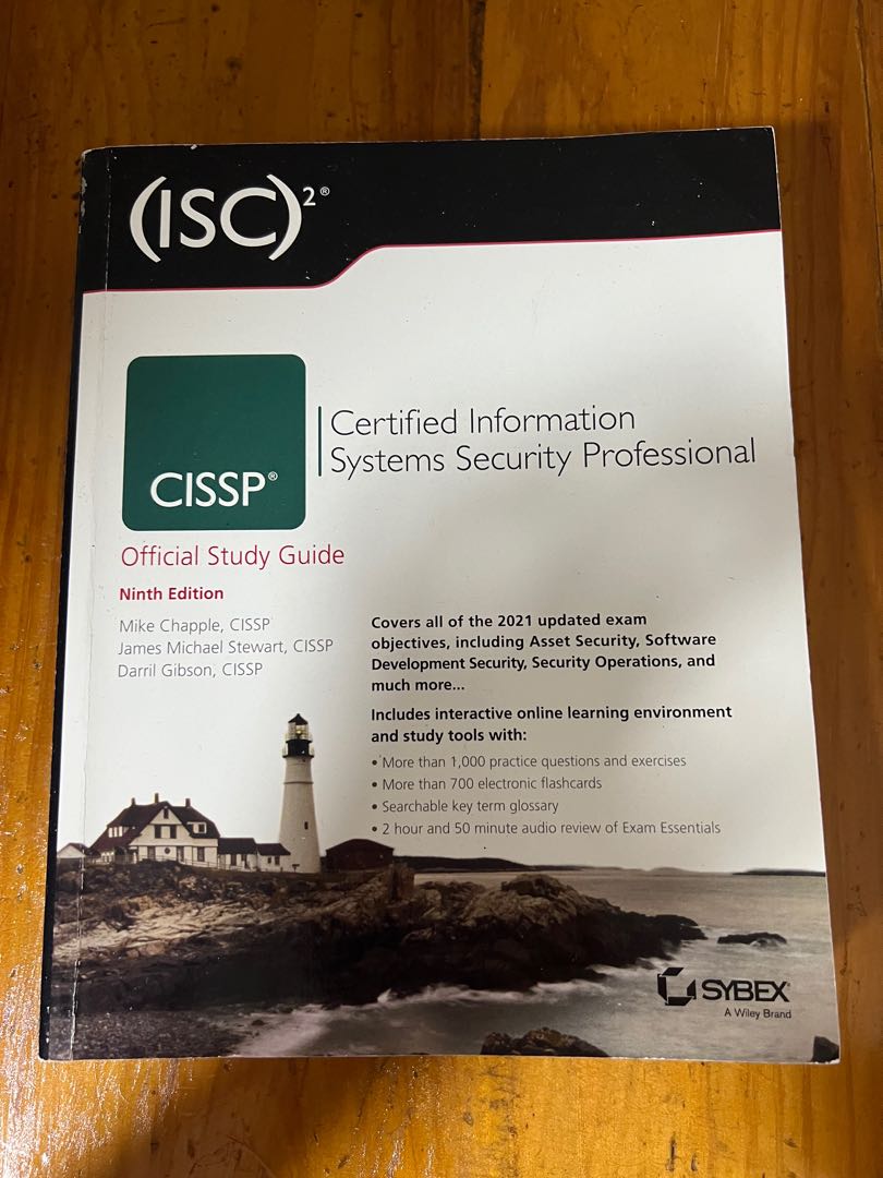 CISSP Official Study Guide (9th Edition), Hobbies & Toys, Books ...