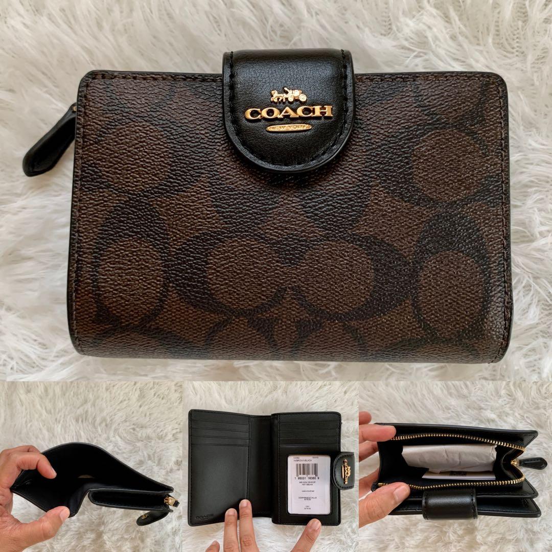 Coach wallet discount with coin pocket