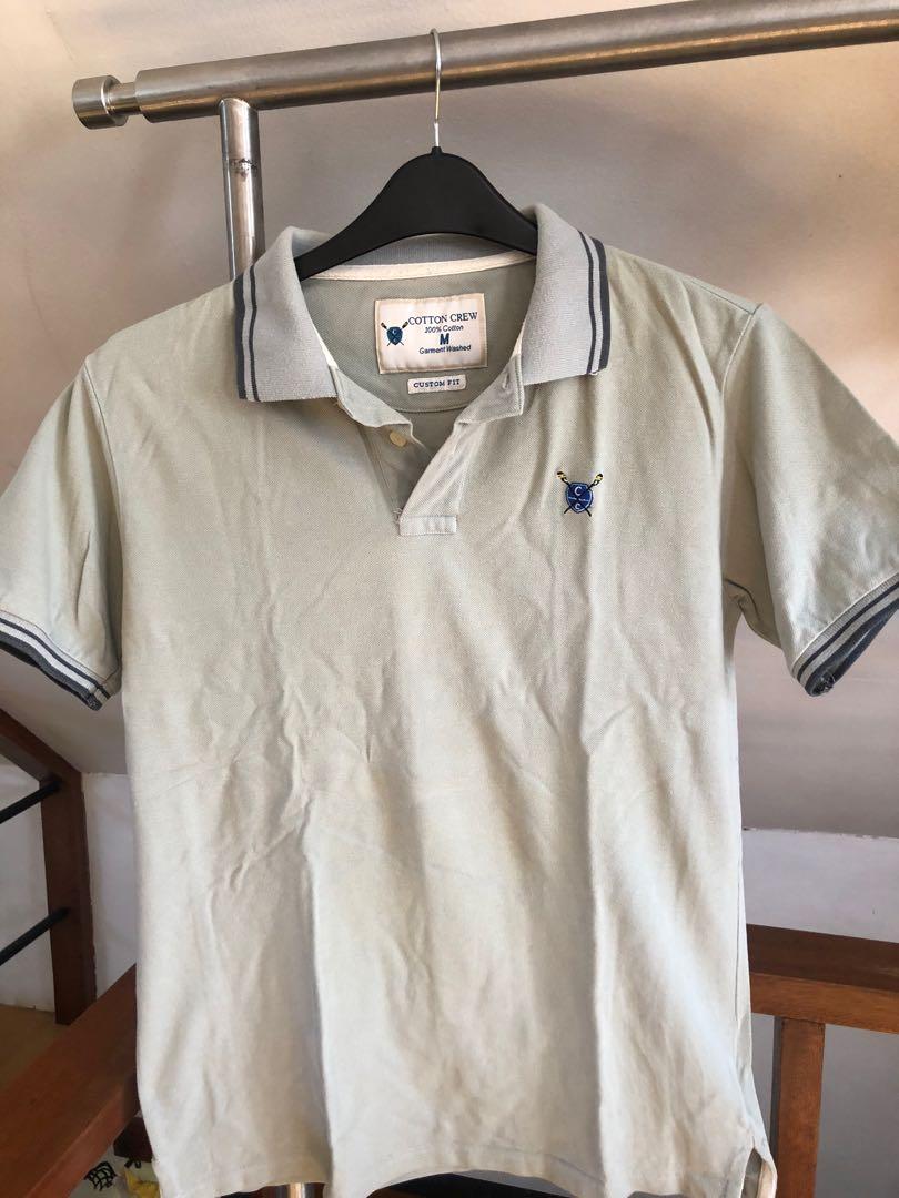 Cotton Crew Polo Shirt (Category: Tshirts & Polo Shirts ) located in Manila. Submitted by AMReg (Listing ID 1174123724, Image 1). Description: Light Gray Poloshirt .