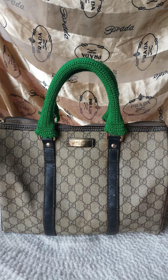 Crochet gucci deals bag