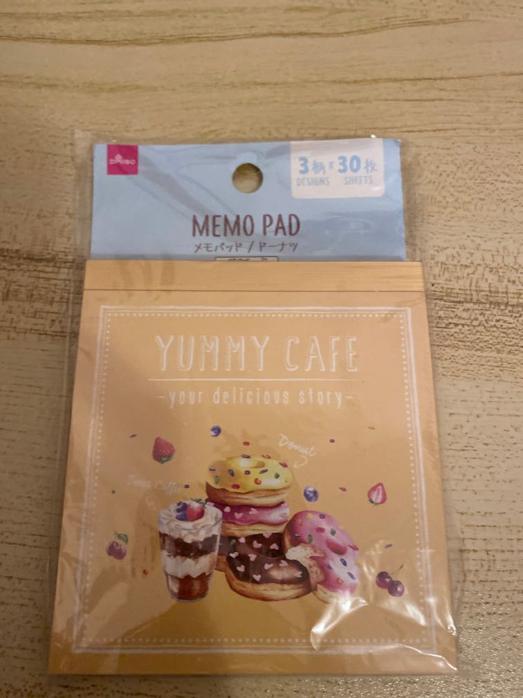Daiso Memo Pad, 興趣及遊戲, 手作＆自家設計, 其他 on Carousell
