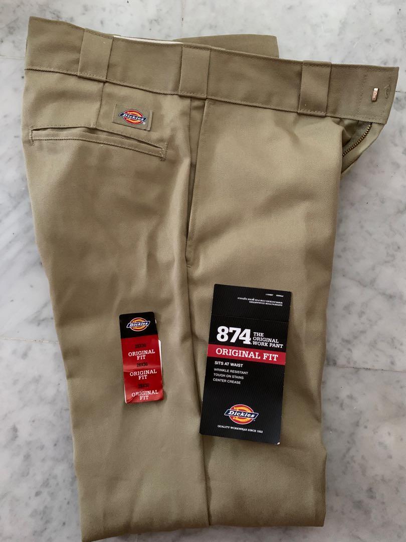 Dickies 874 Original Fit 28X30 Khaki Men s Fashion Bottoms