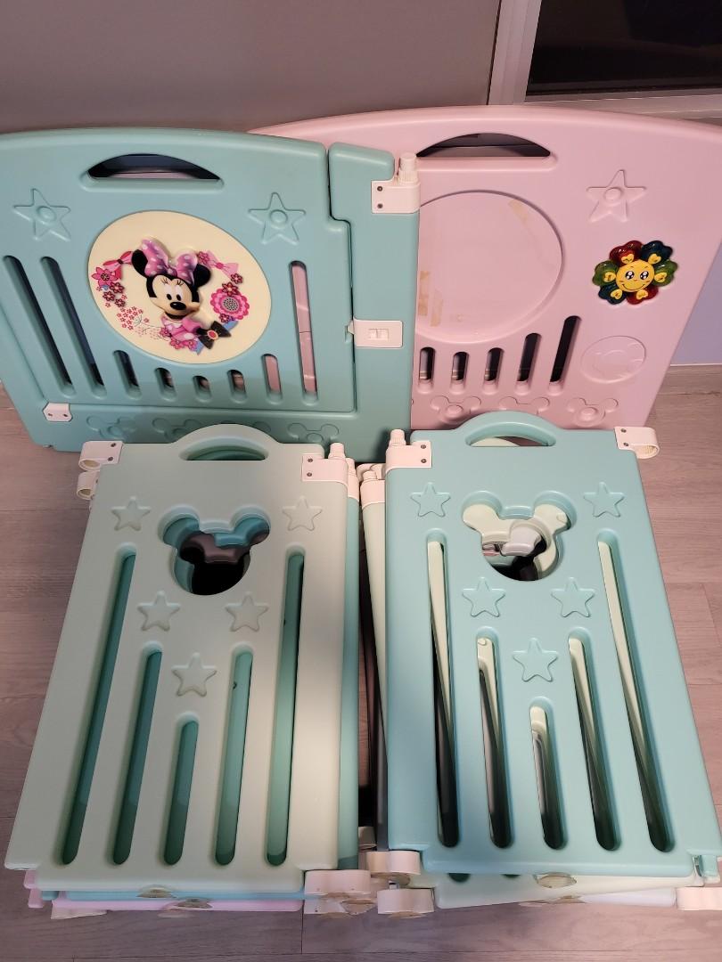 Disney Baby Play Yard 18 panels Babies Kids Baby Nursery