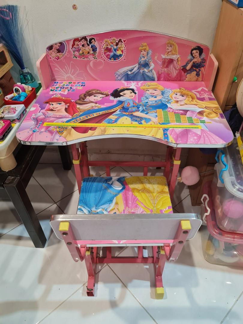 Disney study table and chair best sale