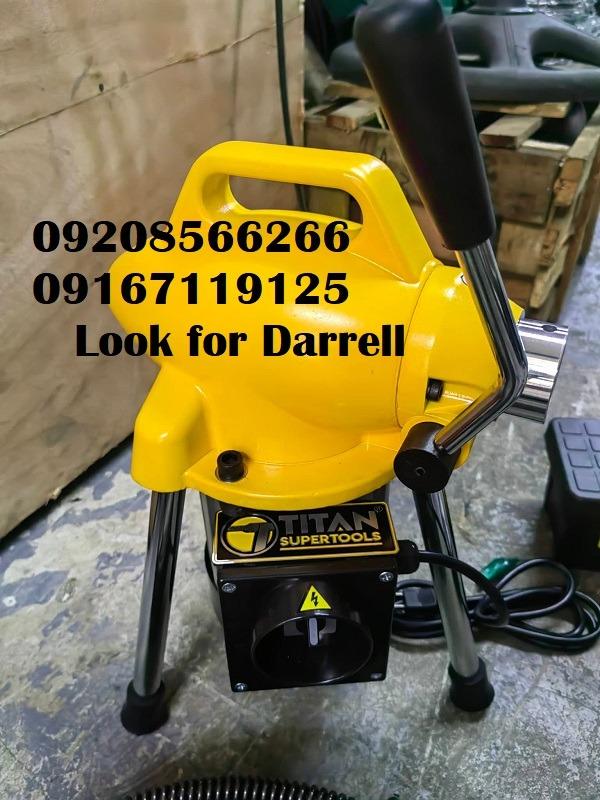 DRAIN CLEANING MACHINE, Commercial & Industrial, Construction Tools