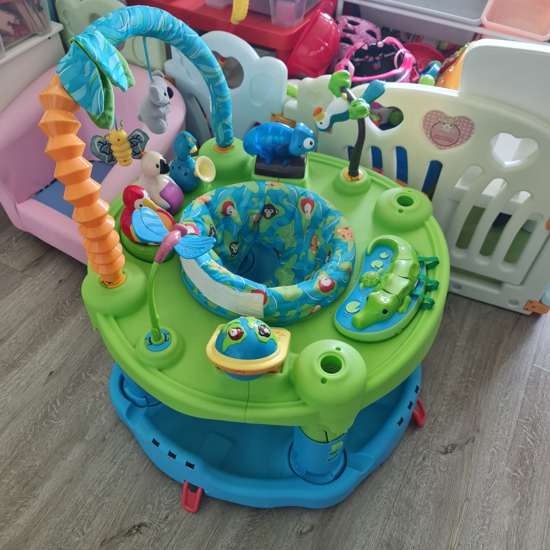 Evenflo exersaucer jumperoo deals