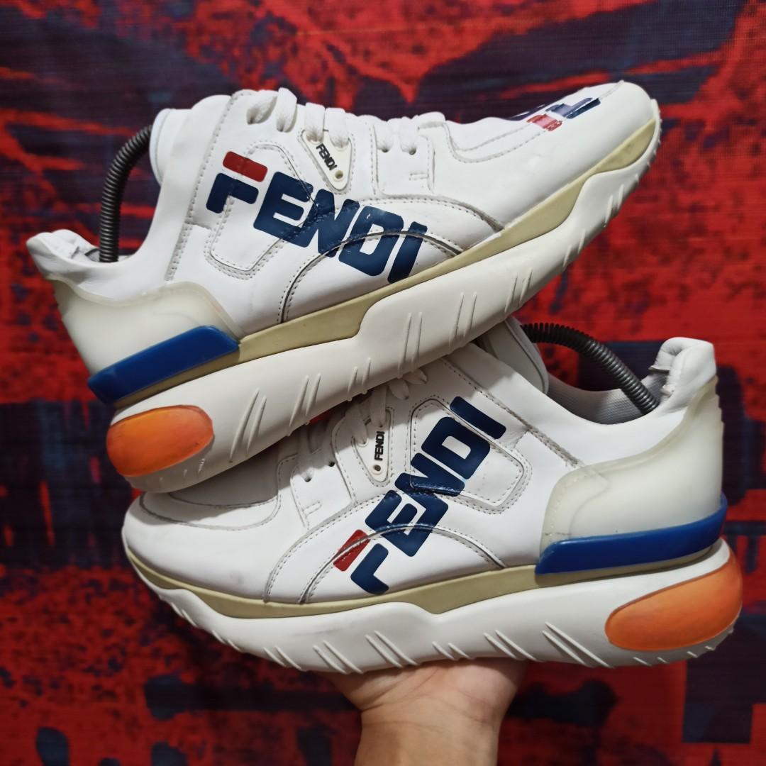 Fendi x top fila sneakers