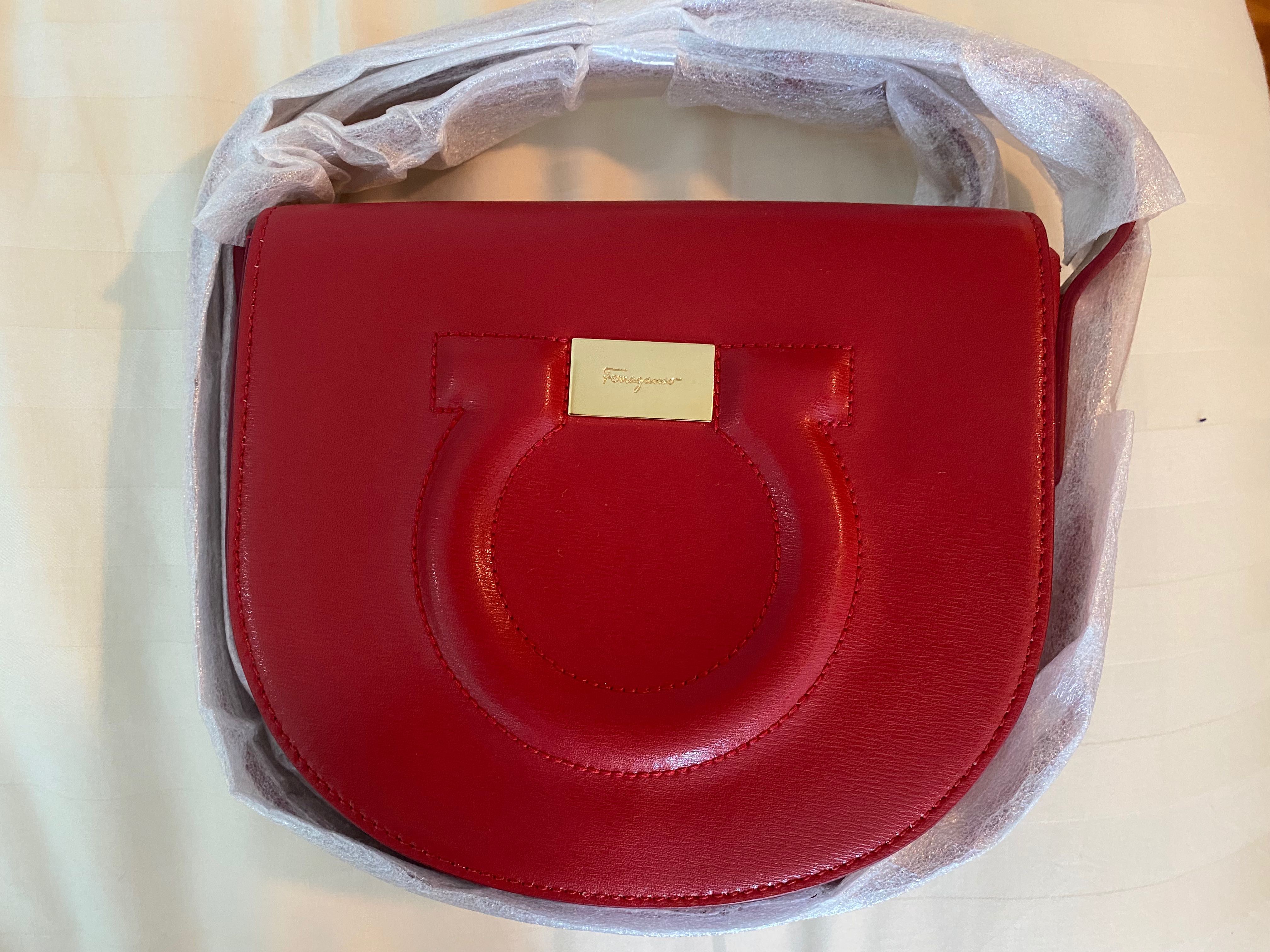 Ferragamo Gancini Crossbody Bag Women s Fashion Bags Wallets
