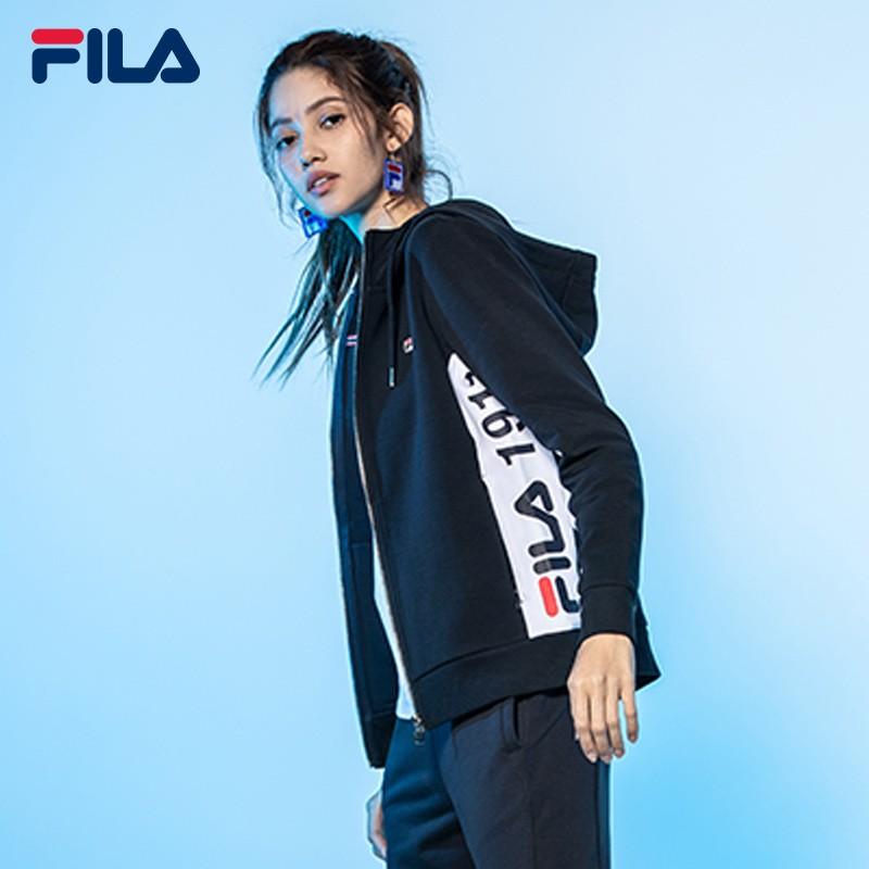 FILA Sports Jacket Originale Hooded Zip Jacket Women red Women s Fashion Activewear on Carousell
