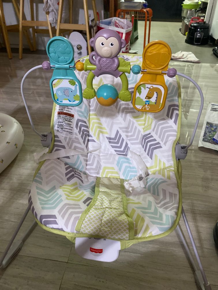 Fisher Price Baby Bouncer, Babies & Kids, Baby Nursery & Kids Furniture