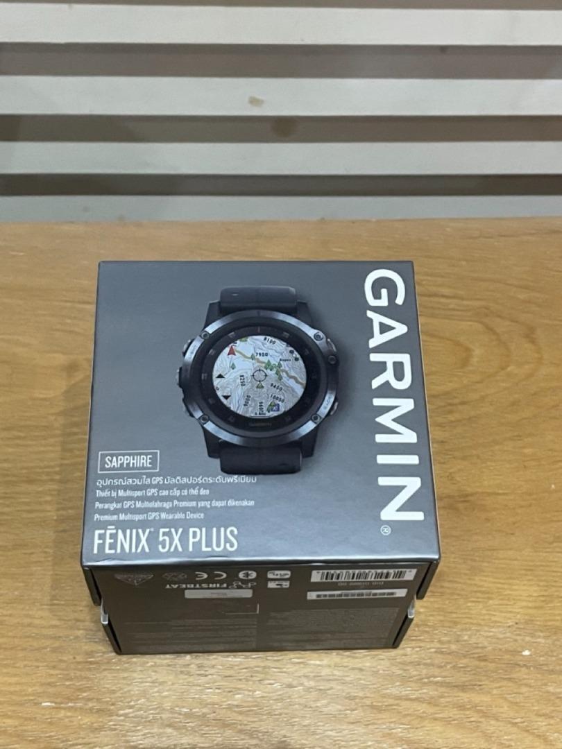 Garmin fenix 5x plus top sapphire multisport gps watch