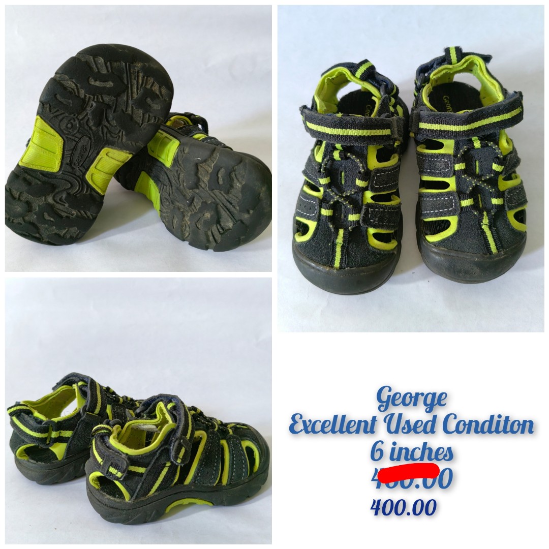 George Boys Sandals from 400 to 300 Super steal for the quality Babies Kids Babies Kids Fashion on Carousell
