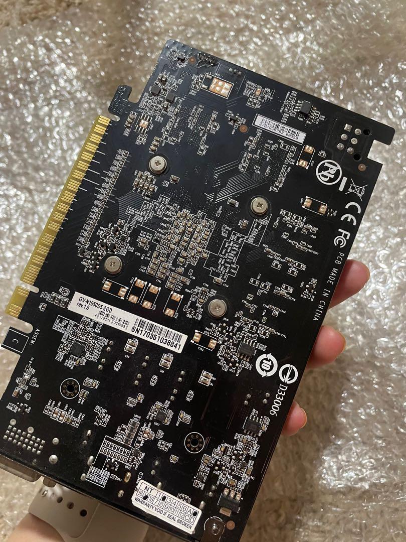 Gigabyte geforce online 1050 2gb