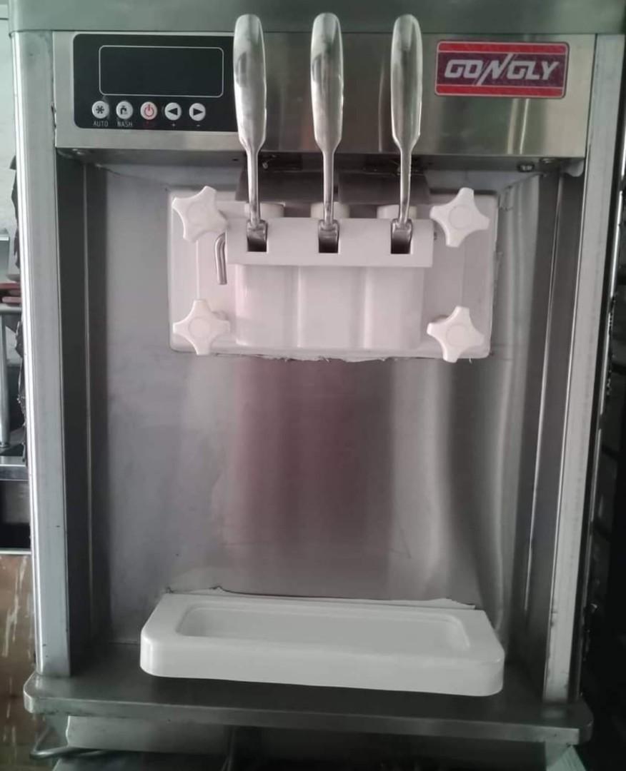 GoNGly Ice Cream Machine Food Drinks Chilled Frozen Food on