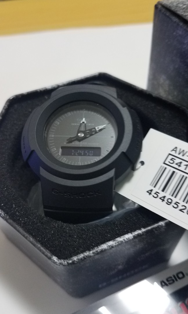 ギフ_包装】 新品未使用品 G-SHOCK AW-500BB-1EDR 海外モデル