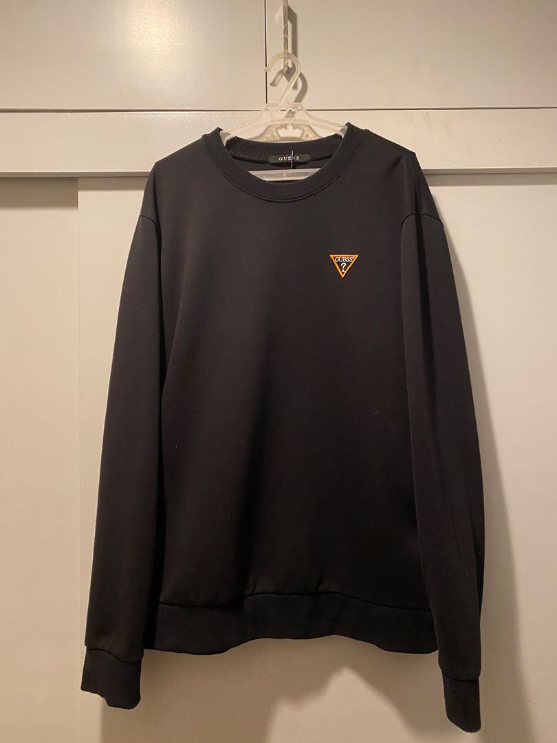 Guess black sweatshirt store