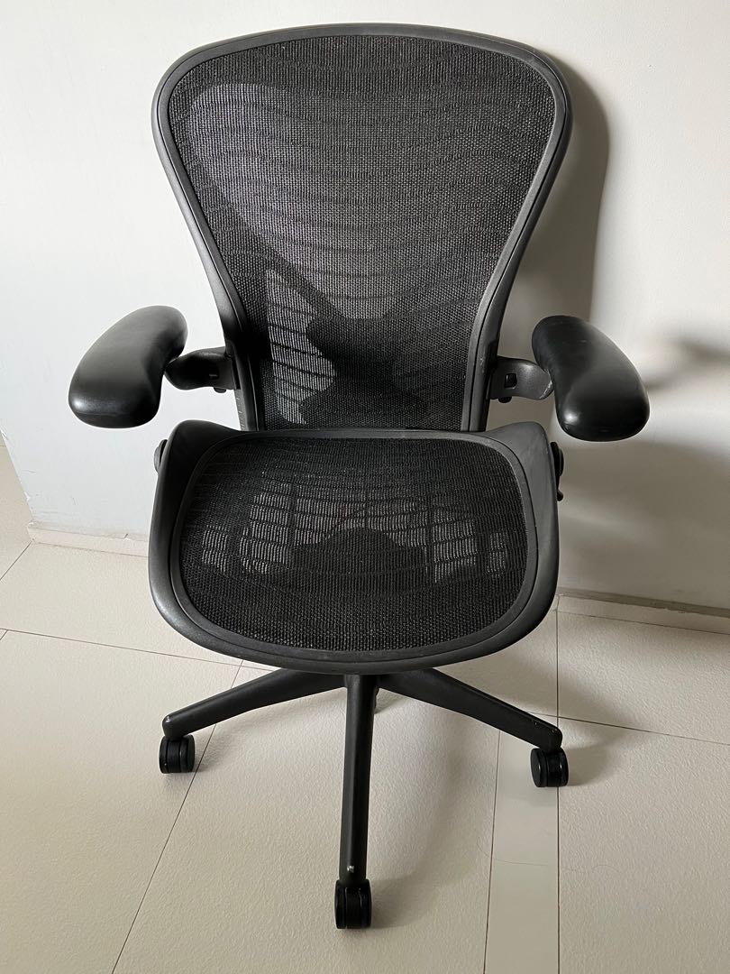 Herman Miller Aeron Classic Ergonomic Office Chair, Furniture & Home