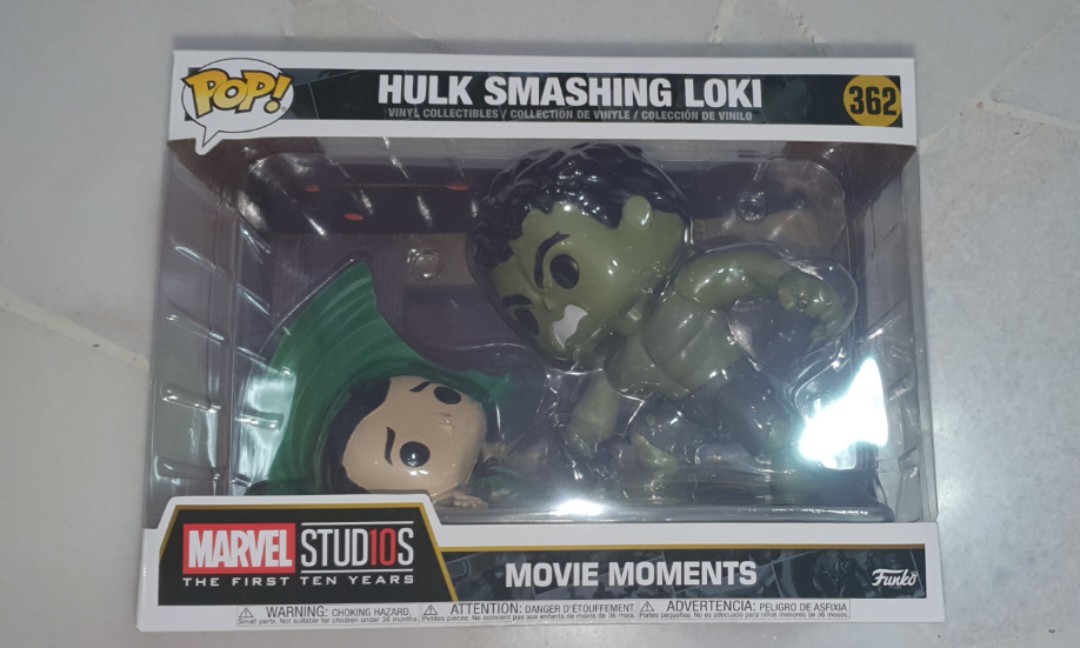 Hulk smashing store loki funko pop