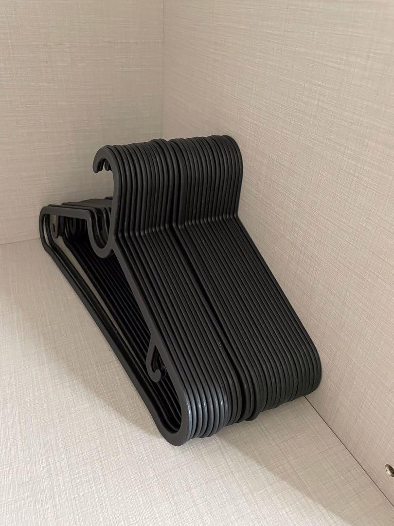IKEA Black Hangers, Furniture & Home Living, Home Improvement