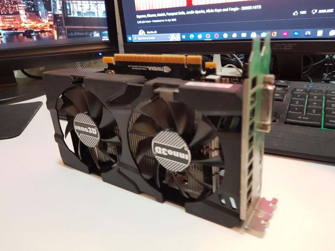 Inno3D GTX 1050 Ti, 電腦＆科技, 電腦周邊及配件, 電腦周邊產品 - Carousell