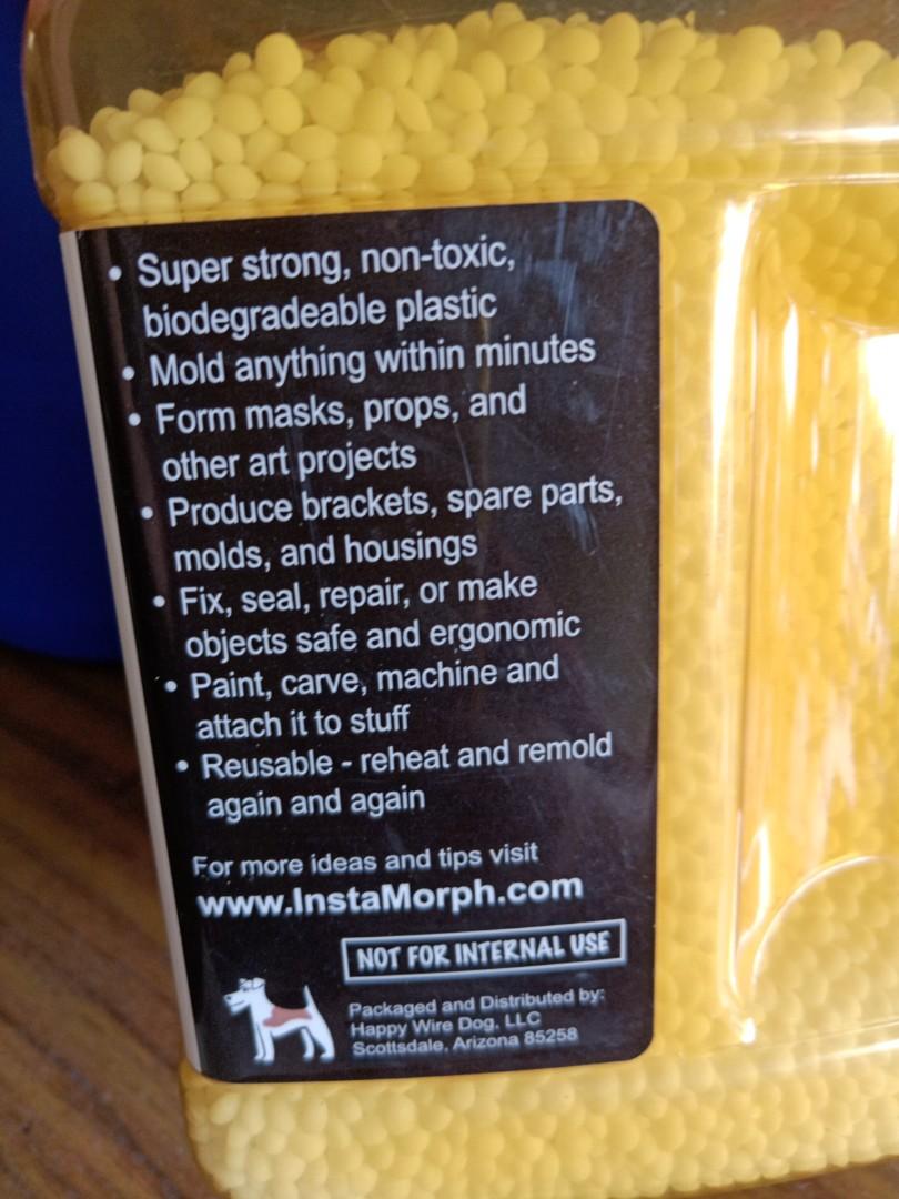 InstaMorph Reusable Moldable Plastic