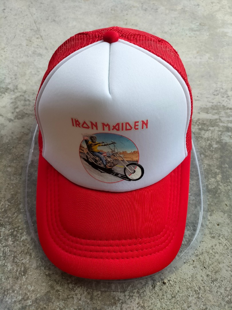 IRON MAIDEN, Men's Fashion, Watches & Accessories, Cap & Hats on Carousell