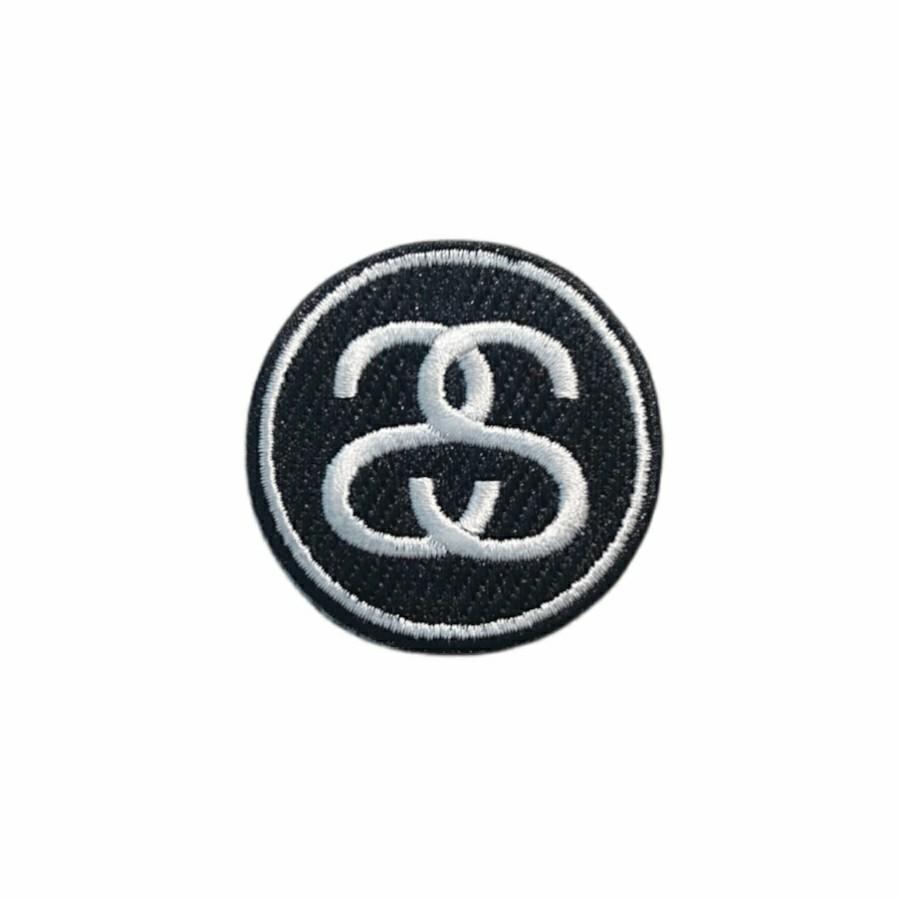 Iron Patch Stussy Round link shopee