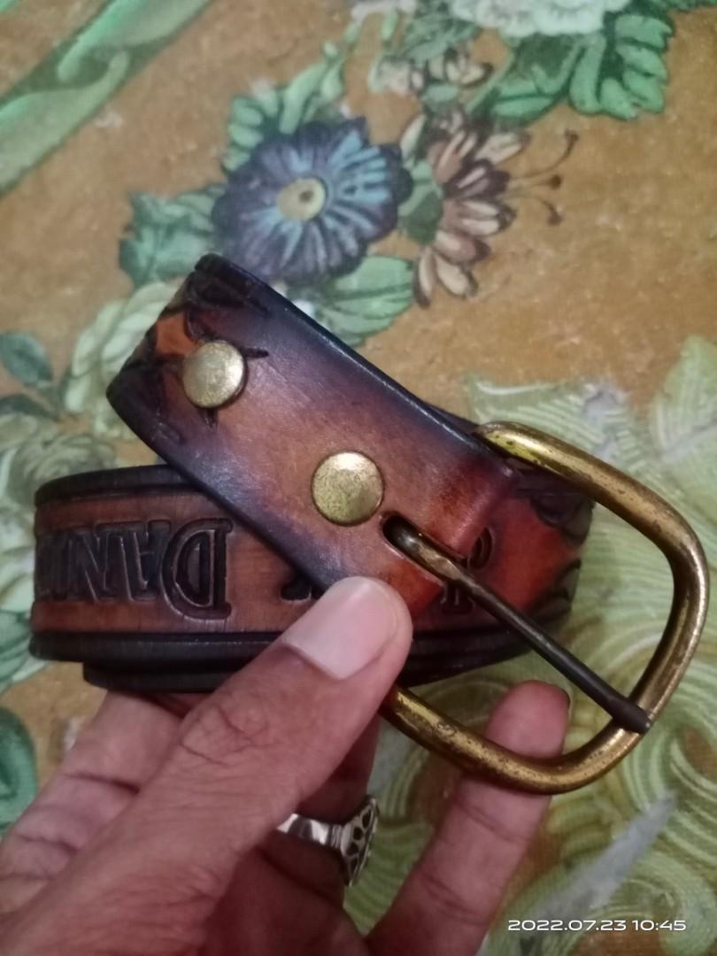 Jack daniels vintage leather belt Men s Fashion Watches