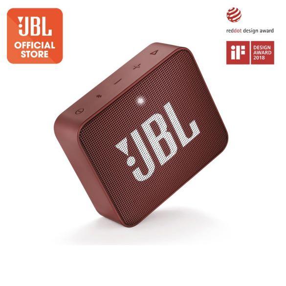 JBL GO 2 Waterproof Portable Bluetooth Speaker, Audio, Soundbars