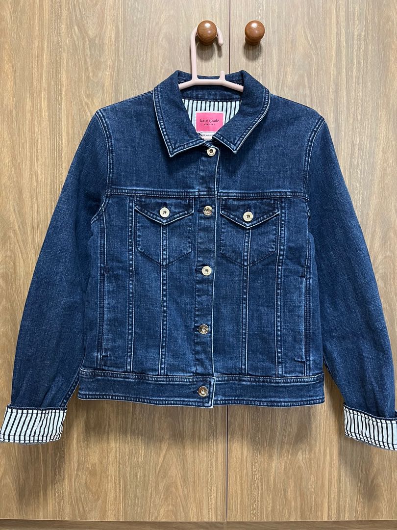 Kate spade denim jacket hot sale
