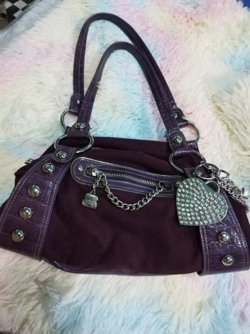 Kathy Van Zeeland | Bags | Kathy Van Zeeland Crown Princess Belted Shopper  In Purple Paisley | Poshmark